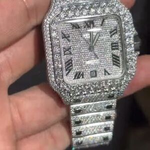 Moissanite Cartiar watch